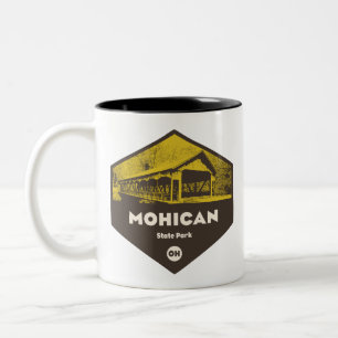 Mohican State Park Ohio Zweifarbige Tasse