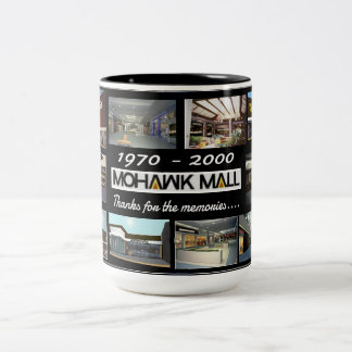 Mohikaner-Mall-Erinnerungens-Tasse Zweifarbige Tasse