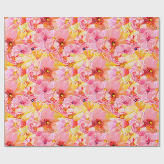 Mohn auf Mohn Geschenkpapier