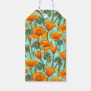 Mohn aus Kalifornien Geschenkanhänger