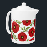 Mohn blüht fröhlich Sommer Blume<br><div class="desc">Mohnblüte Blume blühen fröhlich Feder und Sommer Vektor nahtlos wiederholen Textil / Stoff Muster Abbildung. Original Grafik Copyright BluedarkArt The ChameleonArt.</div>