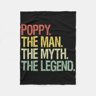 Mohn den Mann, den Mythos, die Legende Väter Gesch Fleecedecke