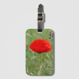 Mohn Gepäckanhänger