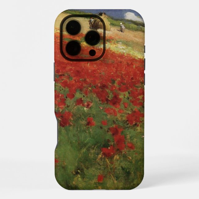 Mohn  iPhone 16 pro max hülle (Rückseite)