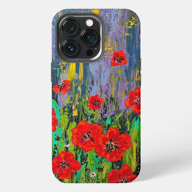 Mohn iPhone / iPad Hülle iPhone 13 Pro Hülle (Hinten)