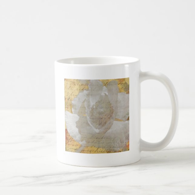 Mohn Kaffeetasse (Rechts)