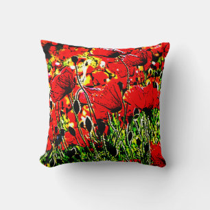 Mohn Kissen