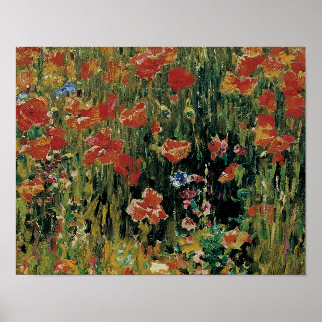Mohn Poster (Vorne)