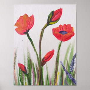 Mohn Poster