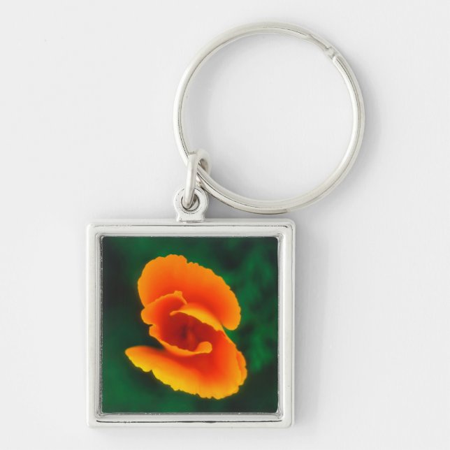 Mohn Schlüsselanhänger (Vorne)