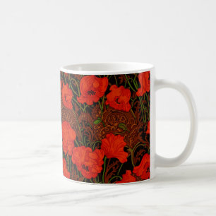 Mohn-Tasse Kaffeetasse