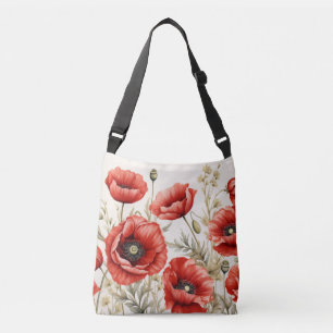 Mohnbedeckte Tasche