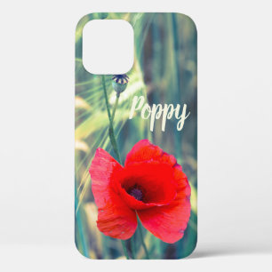 Mohnblume für Gärtner und Blumengeschenk Case-Mate iPhone Hülle