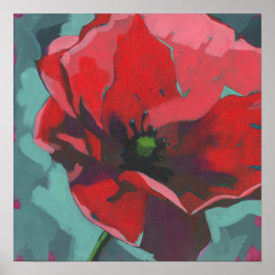Mohnblume Poster