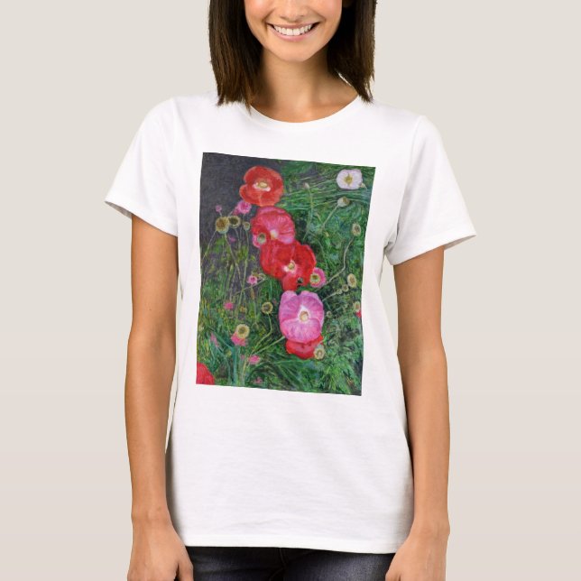 Mohnblumen 2009 T-Shirt (Vorderseite)
