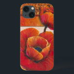 Mohnblumen-Blumen auf TAN und orange Hintergrund iPhone 13 Hülle<br><div class="desc">Sie können der Beschaffenheit der Blumenblätter auf diesen Mohnblumen-Blumen fast glauben,  die von Tim O'Toole gemalt werden. Sie mischen tadellos mit dem tan und orange Hintergrund und schaffen eine herrlich poetische Vision. Kaufen Sie sie für Ihr Zuhause oder geben Sie sie als Geschenk!</div>