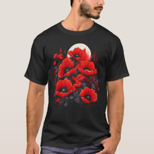 Mohnblumen Botanischer Garten Natur Pflanzen Gärtn T-Shirt