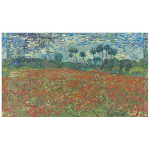 Mohnblumen-Feld durch Vincent van Gogh Tischdecke