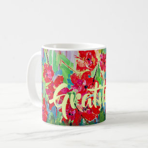 Mohnblumen Kaffeetasse