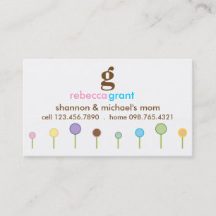 Mohnblumen-"Mama-" Karte