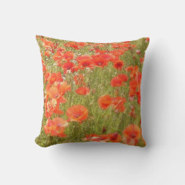 MOHNBLUMEN MONET ART-KISSEN KISSEN