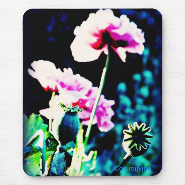 Mohnblumen ortonish, Calamityjan Mousepad (Vorne)