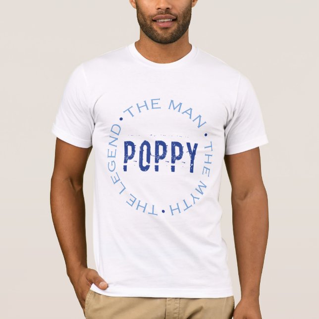 Mohnblumen-Shirt T-Shirt (Vorderseite)