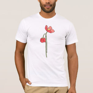 Mohnblumen T-Shirt