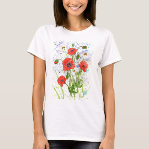 "Mohnblumen-" T - Shirt