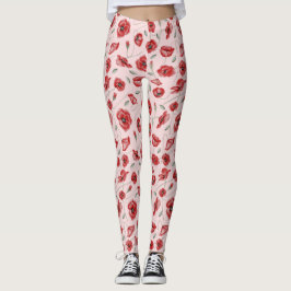 Mohnblüte Leggings