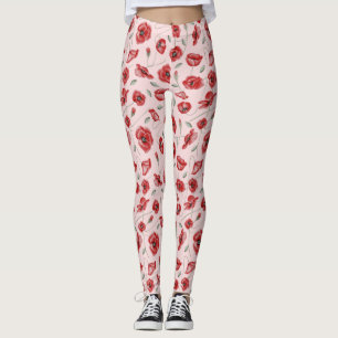 Mohnblüte Leggings