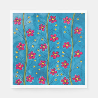 Mohnblüten Party Napkins Serviette