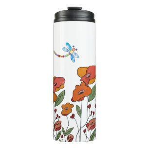 Mohnborte thermosbecher