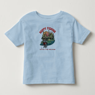 Mohnfang und Freilassung Kleinkind T-shirt