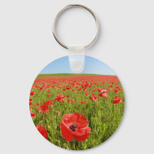 Mohnfeld - Atemberaubend! Schlüsselanhänger