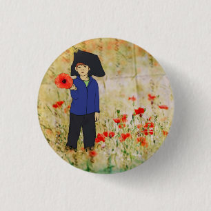 Mohnfeld Button