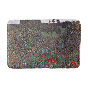 Mohnfeld, Gustav Klimt Badematte