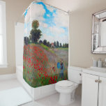 Mohnfeld, Monet Duschvorhang<br><div class="desc">Oscar-Claude Monet (14. November 1840 - 5. Dezember 1926) war ein französischer Maler, Gründer des französischen Impressionistischen Gemäldes und beständiger und produktivster Vertreter der Philosophie der Bewegung, seine Wahrnehmungen vor der Natur zu äußern, vor allem, was die Landschaftsmalerei mit Pflaumen betrifft. Der Begriff "Impressionismus" leitet sich aus dem Titel seines...</div>