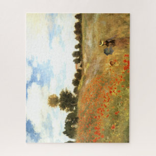 "Mohnfeld" von Monet Fine Art Jigsaw