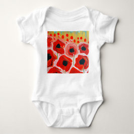 Mohnfelder Baby Strampler