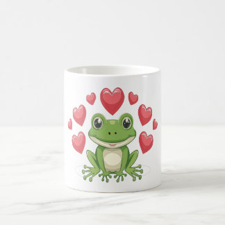 Mohnfrosch Kaffeetasse