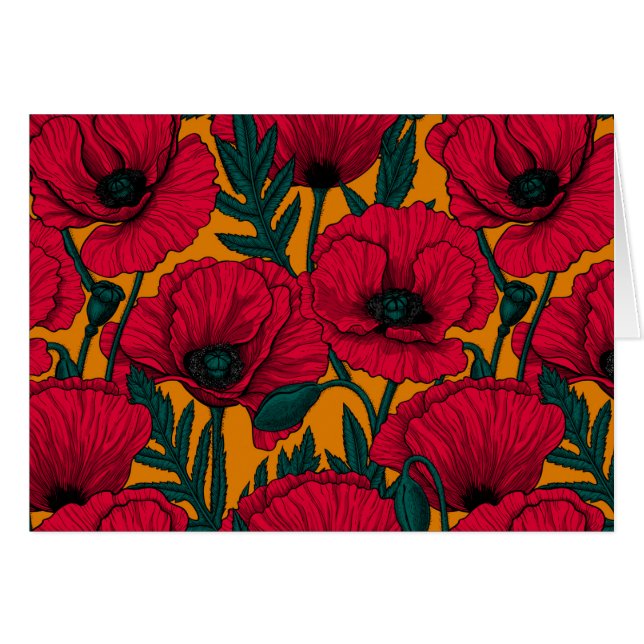 Mohngarten (Vorderseite (Horizontal))