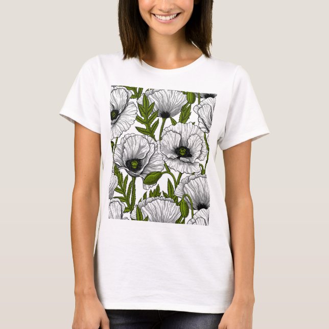 Mohngarten T-Shirt (Vorderseite)