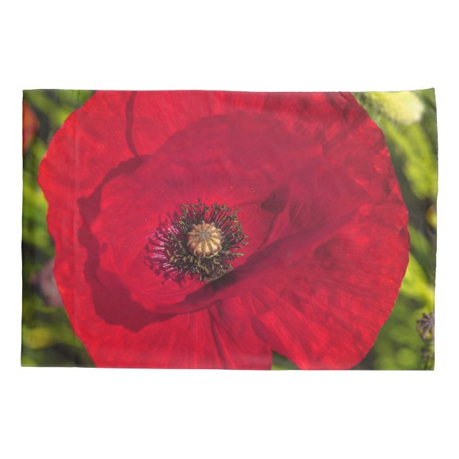 Mohnserie #2 kissenbezug (Rückseite)