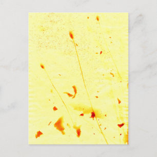 Mohnstalks, getrocknet postkarte