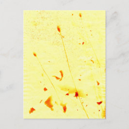 Mohnstalks, getrocknet postkarte