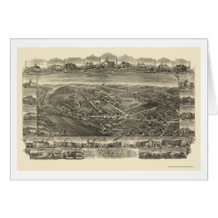 Mohnsville, carte panoramique de PA - 1898