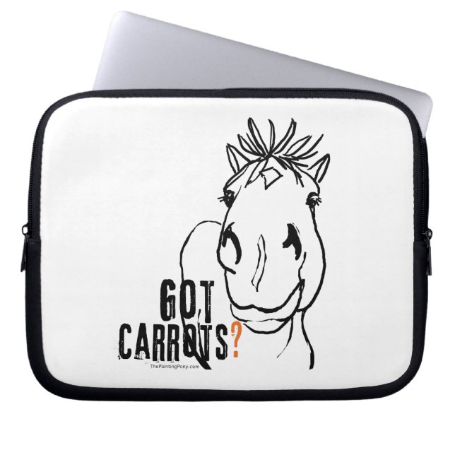 Möhren Got? Laptopschutzhülle (Vorderseite)