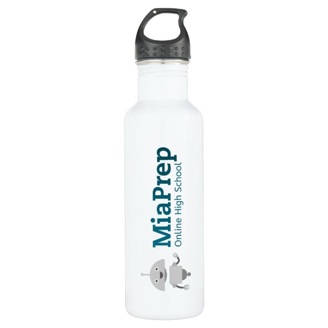 MOHS Wasserflasche Edelstahlflasche (Vorderseite)