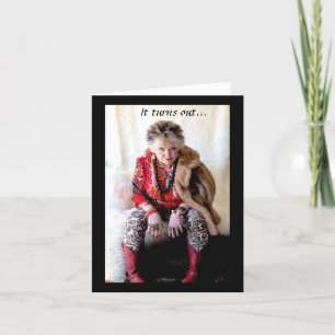 Moi amusant et une pinte de crème glacée carte